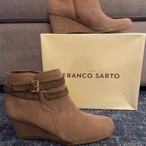 Franco Sarto Ariella  booties.  Women's SIZE 9M